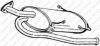 MITSUBISHI MB845422 End Silencer